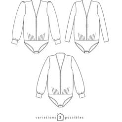 Patron Body chemise Femme - Pulp - Atelier Scämmit