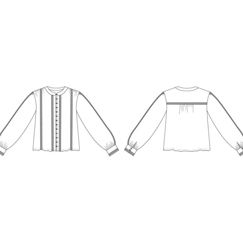 Patron Chemise Hisaé - Cha'Coud