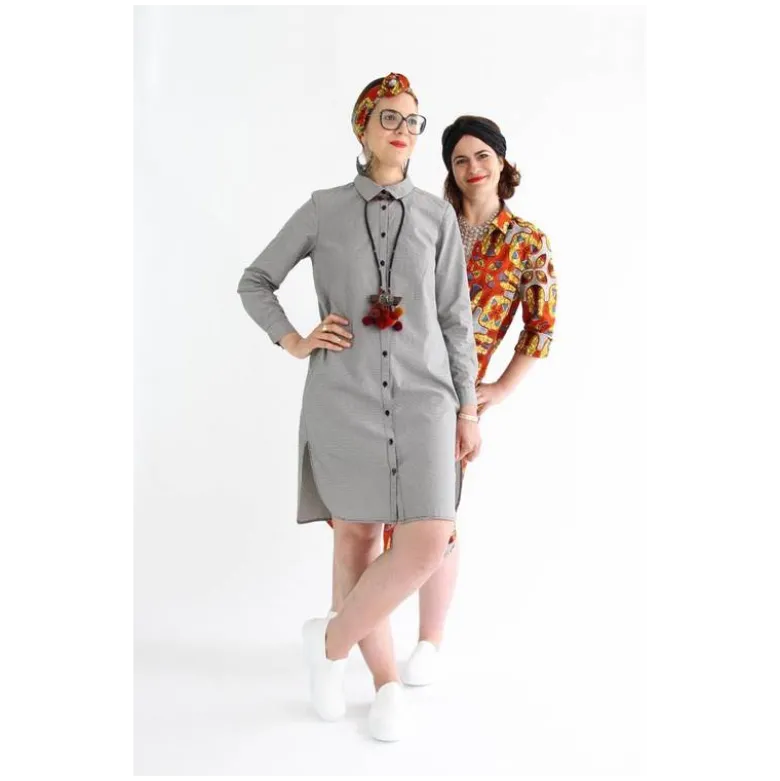 Patron Chemise / Robe chemise - I AM Hermes - I AM Pattern