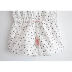 Patron Combi-short, combi pantalon ou robe MARIEKE by Ikatee pour fille du 3 au 12 ans