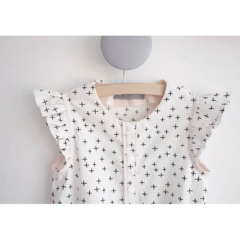 Patron Combi-short, combi pantalon ou robe MARIEKE by Ikatee pour fille du 3 au 12 ans