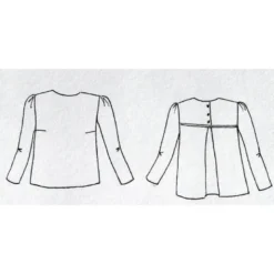 Patron de blouse Violette - Maison Fauve