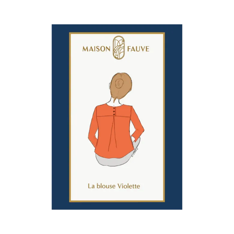 Patron de blouse Violette - Maison Fauve