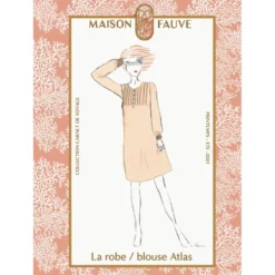 Patron de robe, blouse Atlas - Maison Fauve