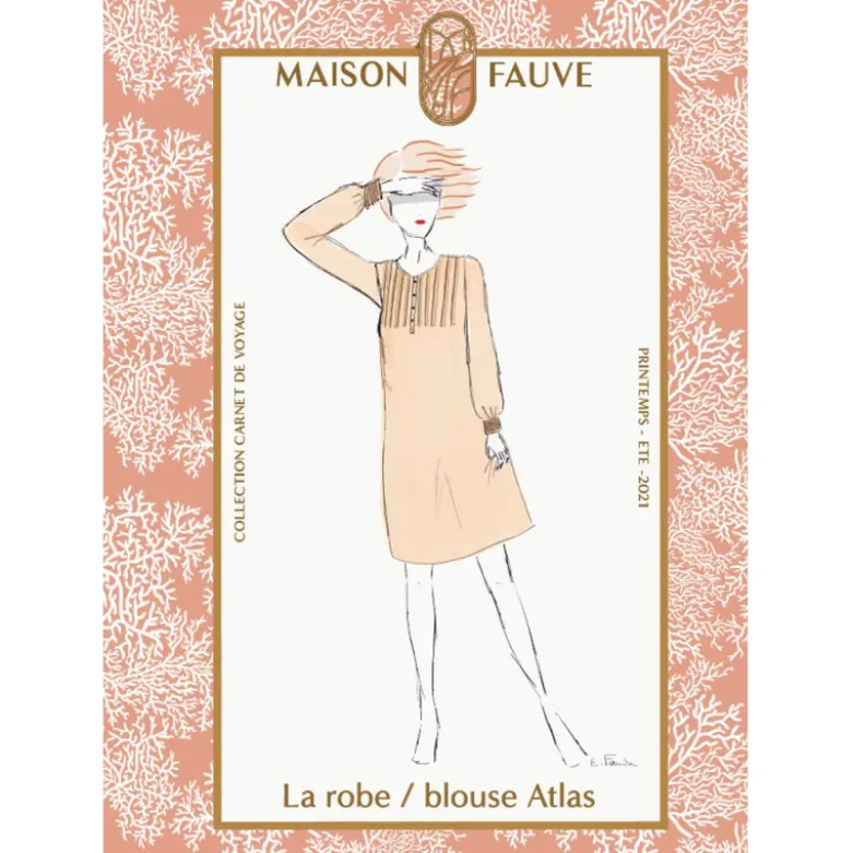 Patron de robe, blouse Atlas - Maison Fauve