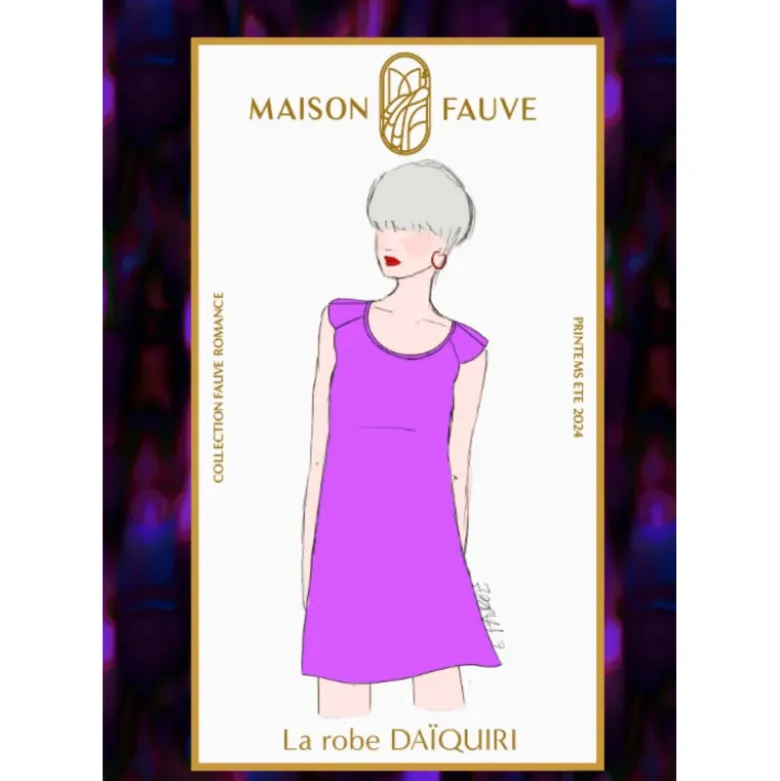 Patron de robe Daïquiri - Maison Fauve
