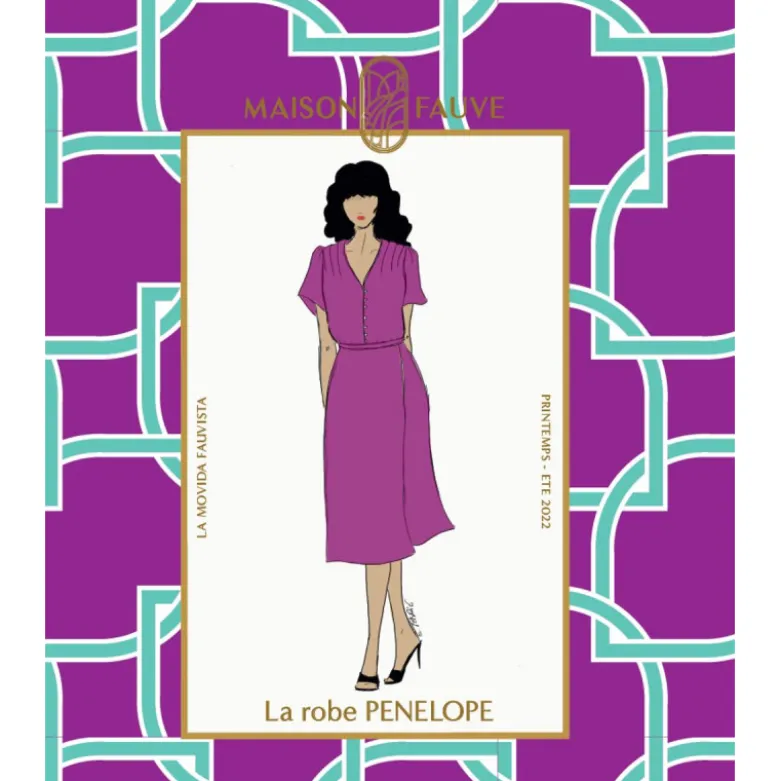Patron de robe Pénélope - Maison Fauve
