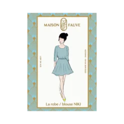 Patron de robe, top Niki - Maison Fauve
