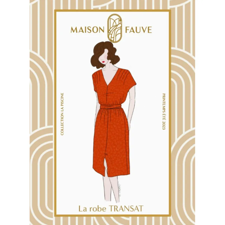Patron de robe Transat - Maison Fauve