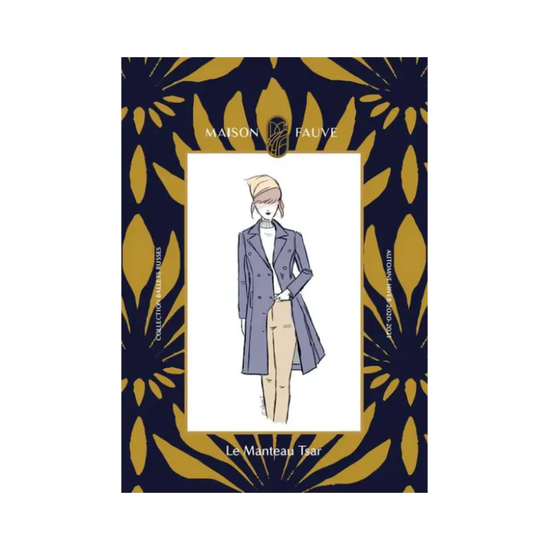 Patron de Trench manteau Tsar - Maison Fauve