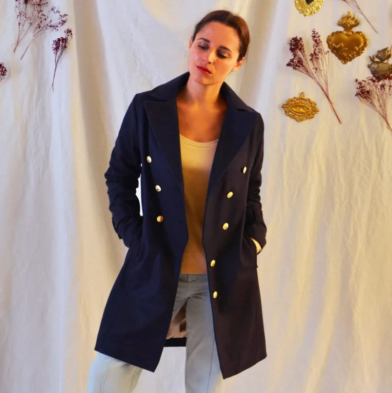 Patron de Trench manteau Tsar - Maison Fauve