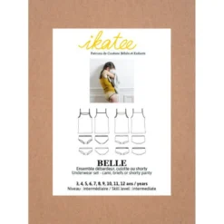Patron Ensemble de lingerie Belle by Ikatee pour enfant du 3 au 12 ans