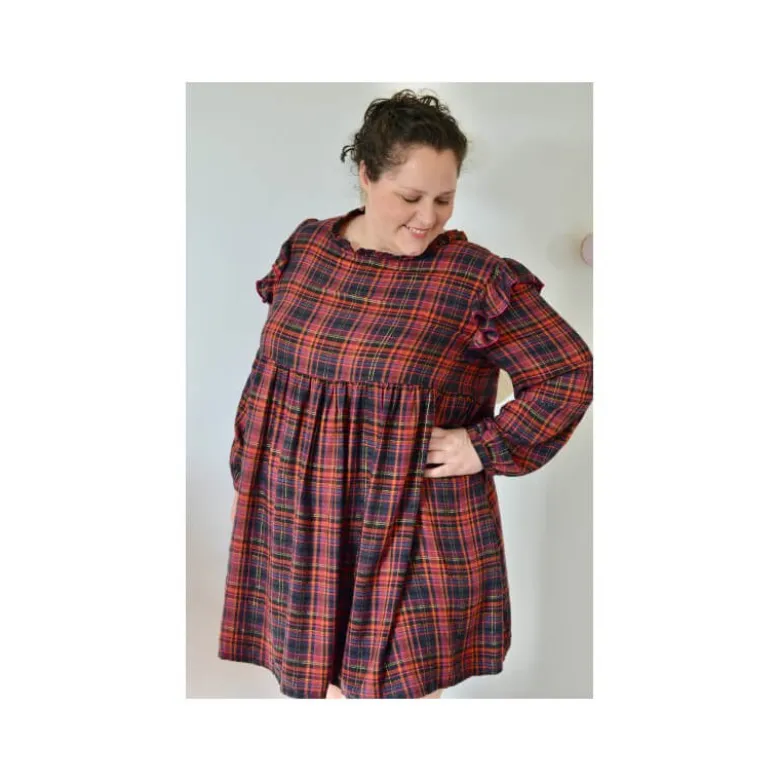 Patron Ethel - Robe/blouse du 34 au 52 - PM Pattern