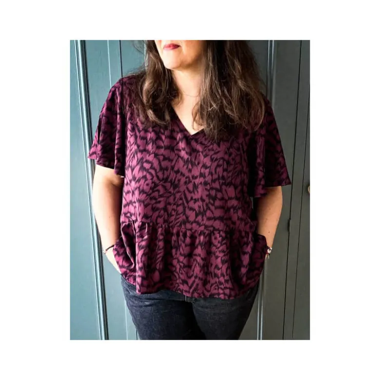 Patron Ethel - Robe/blouse du 34 au 52 - PM Pattern