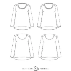 Patron Femme - Blouse Bohème - Atelier Scämmit
