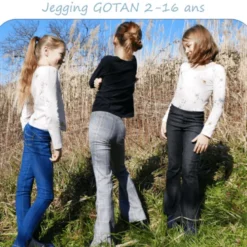 Patron Gotan - Jegging du 2 au 16 ans - Petits D'om