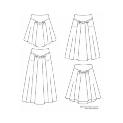 Patron Jaya - Jupe du 34 au 52 - PM Pattern