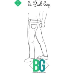 Patron jean pour homme - le Bad Boy- les BG