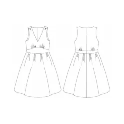 Patron Joséphine - Robe sans manche du 34 au 52 - PM Pattern