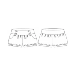 Patron Leon - Short bouffant du 2 au 12 ans - PM Pattern