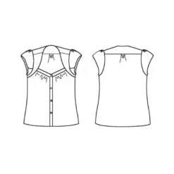 Patron Mademoiselle Charlie - Robe/chemise du 32 au 46 - PM Pattern