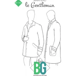 Patron manteau pour homme - le Gentleman - les BG