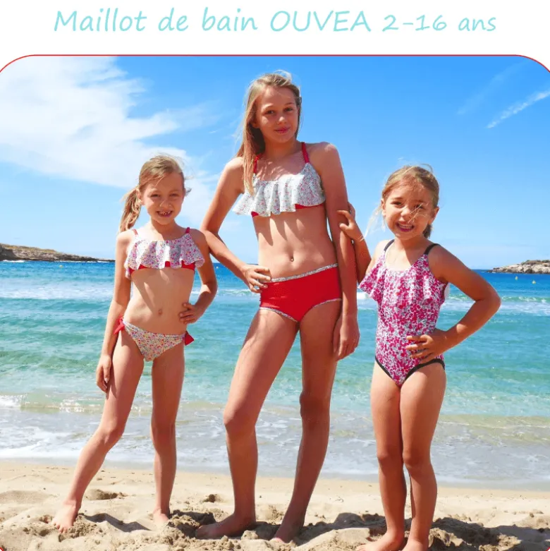 Patron Ouvéa - Maillot de bain du 2 au 16 ans - Petits D'om