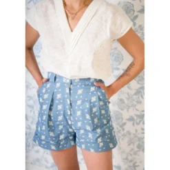 Patron pantalon déclinable en short Belém - Maison Fauve