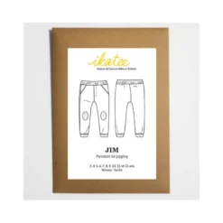 Patron Pantalon de jogging JIM by Ikatee pour garçon ou fille du 3 au 12 ans