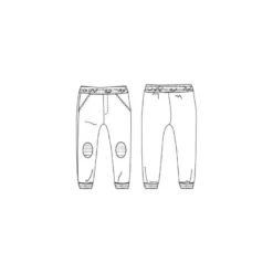 Patron Pantalon de jogging JIM by Ikatee pour garçon ou fille du 3 au 12 ans