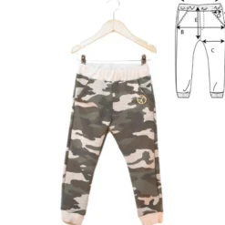 Patron Pantalon de jogging JIM by Ikatee pour garçon ou fille du 3 au 12 ans