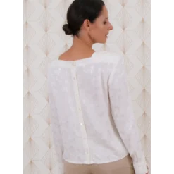 Patron pochette de la blouse Déferlante - Maison Fauve