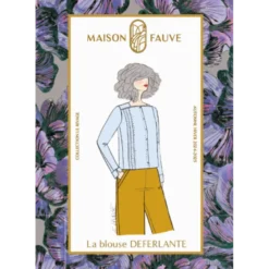 Patron pochette de la blouse Déferlante - Maison Fauve