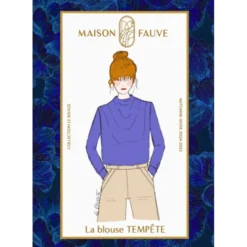 Patron pochette de la blouse tempête - Maison Fauve
