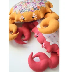 Patron pochette Doudou crabe - Les Enchantées