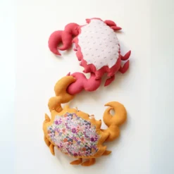 Patron pochette Doudou crabe - Les Enchantées