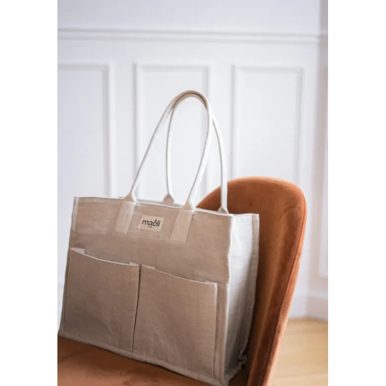 Patron pochette du maxi cabas Martha - Maéli Paris