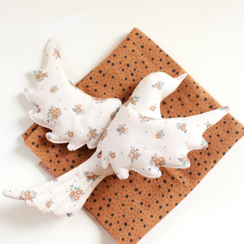 Patron pochette Oiseau Colombe - Les Enchantées