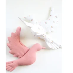 Patron pochette Oiseau Colombe - Les Enchantées