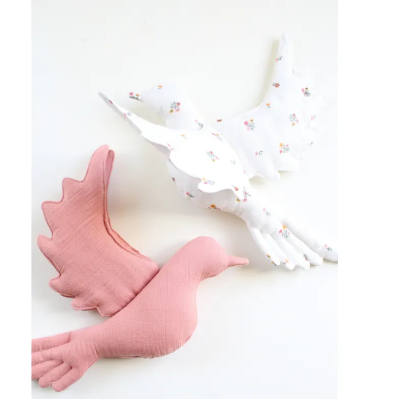Patron pochette Oiseau Colombe - Les Enchantées