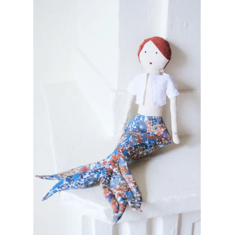 Patron pochette peluche Triton - Sirène - Les Enchantées