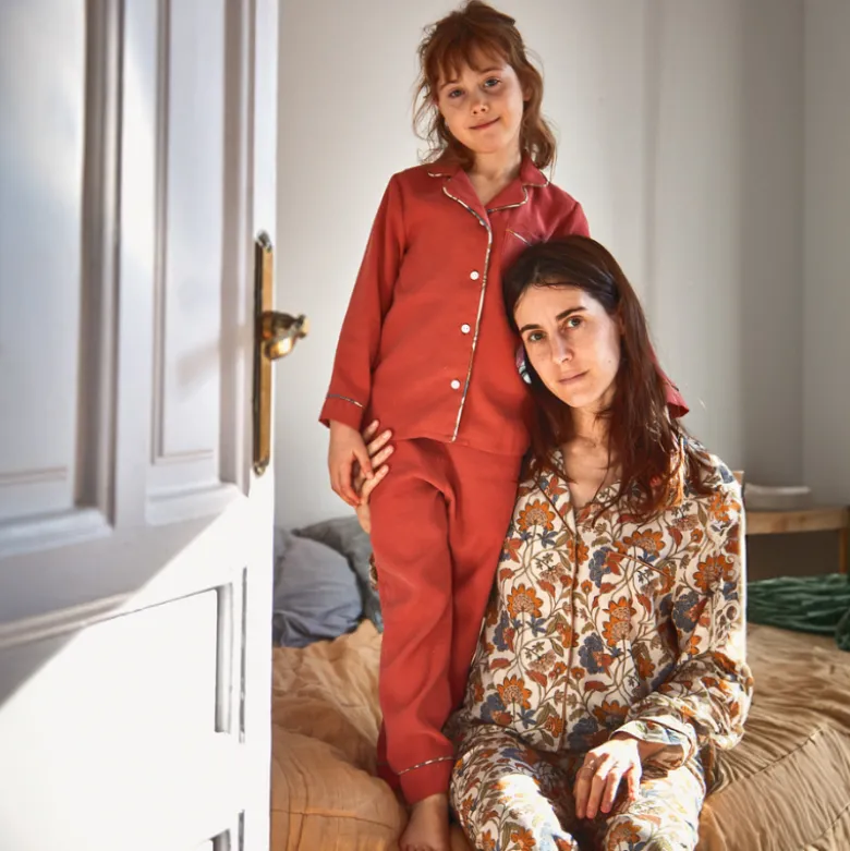 Patron pochette Pyjama Budapest Kids by Ikatee pour enfants du 3 au 12 ans