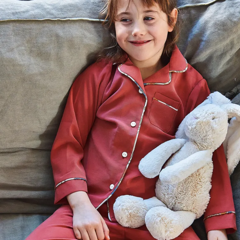 Patron pochette Pyjama Budapest Kids by Ikatee pour enfants du 3 au 12 ans