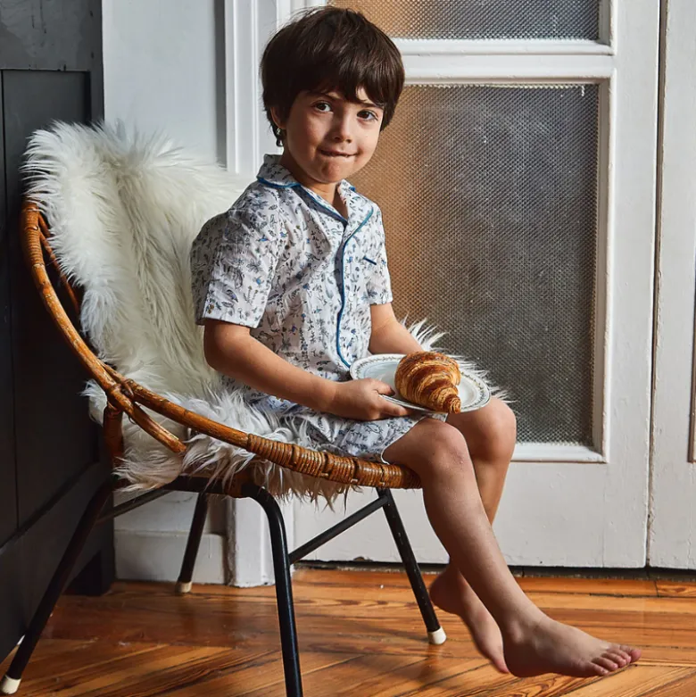 Patron pochette Pyjama Budapest Kids by Ikatee pour enfants du 3 au 12 ans