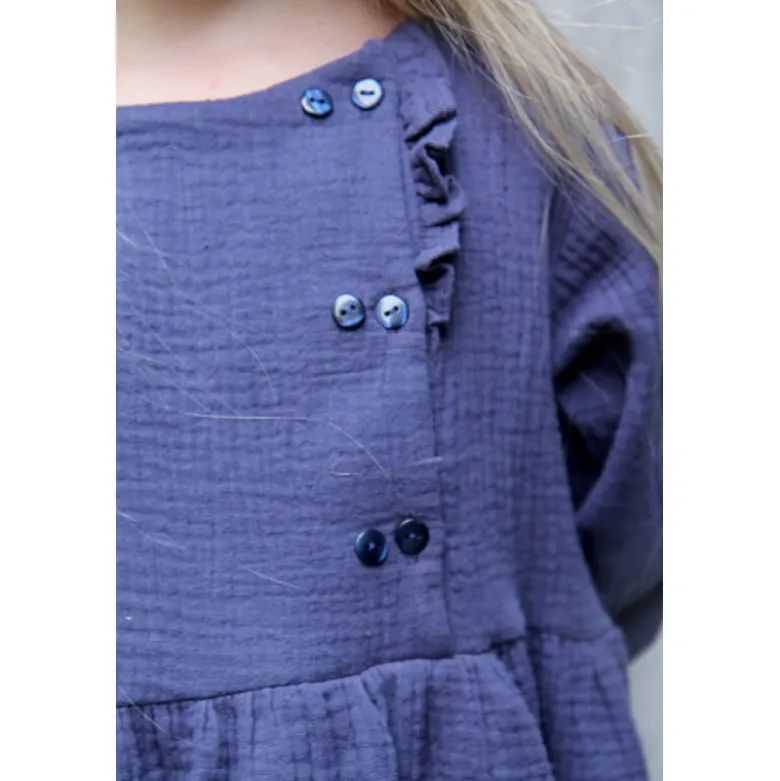 Patron Robe Blouse Elona by Ikatee pour fille du 3 au 12 ans
