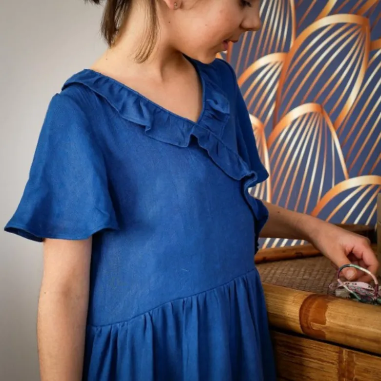 Patron Robe - Blouse MiniEthel 2 au 14 ans - PM Pattern