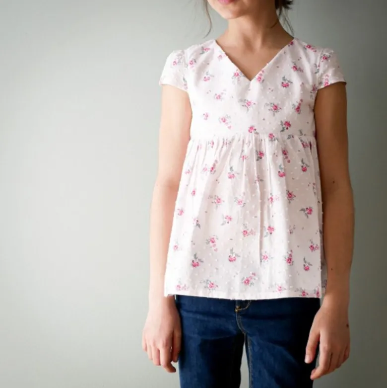 Patron Robe - Blouse MiniEthel 2 au 14 ans - PM Pattern
