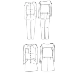 Patron robe - Combinaison Vipère - Maison Fauve