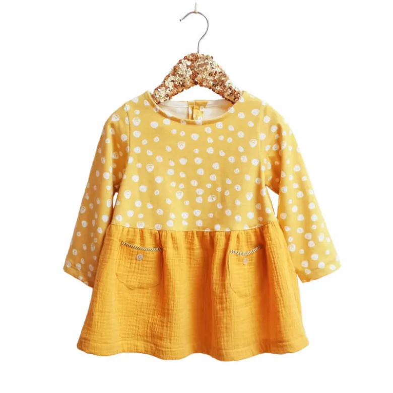Patron Robe HELSINKI by Ikatee pour bébé du 6 mois au 4 ans