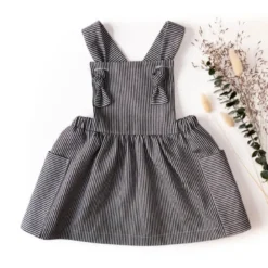 Patron Robe Tablier Milano by Ikatee pour bébé du 6 mois au 4 ans